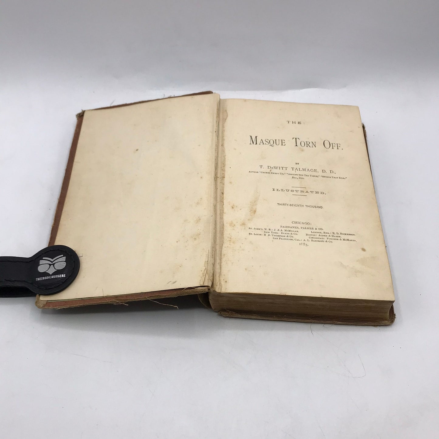 The Masque Torn Off Thomas DeWitt Talmage Sermon Religion Faith Christian 1883
