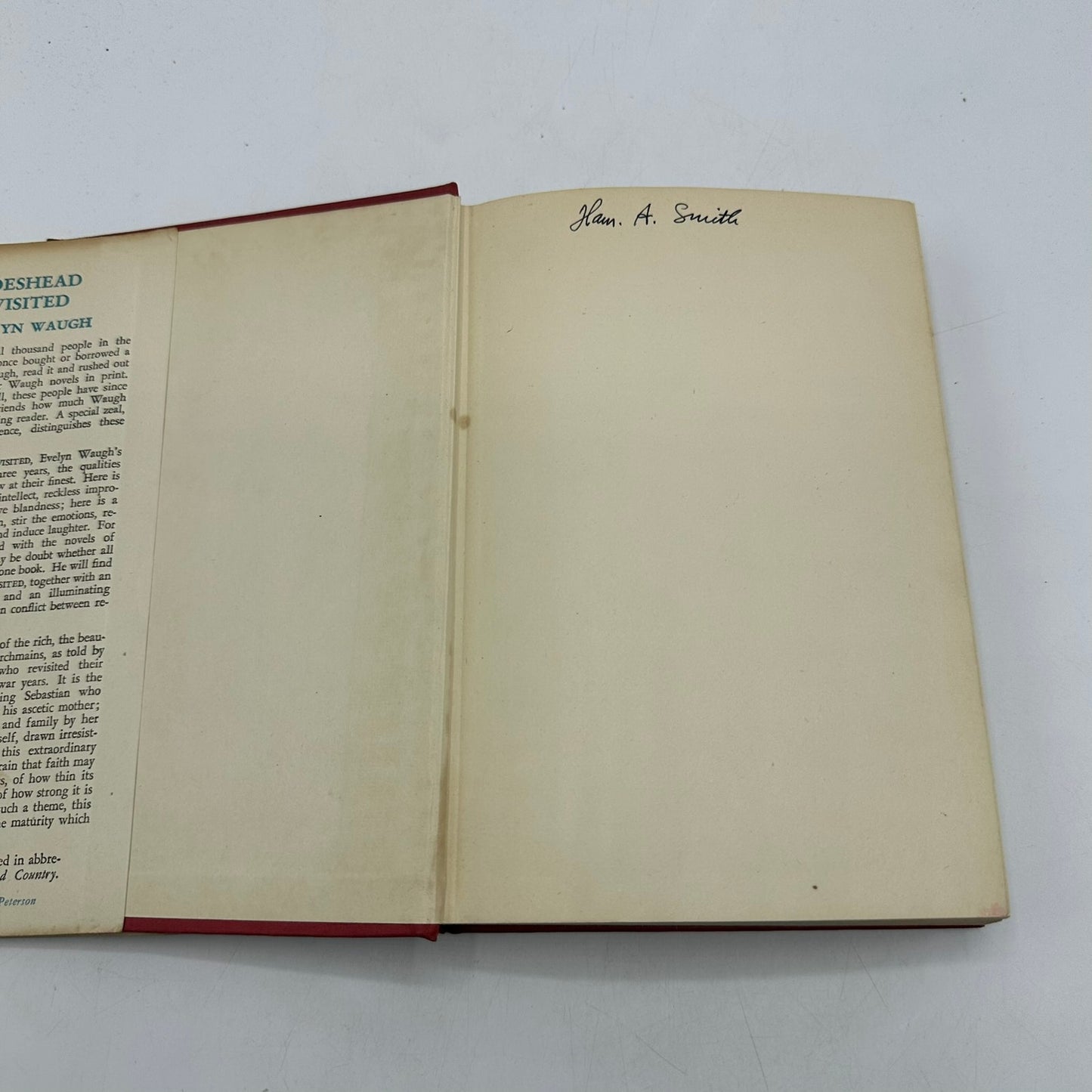 Brideshead Revisited Evelyn Waugh Historical Domestic Fiction Dark Academia 1945