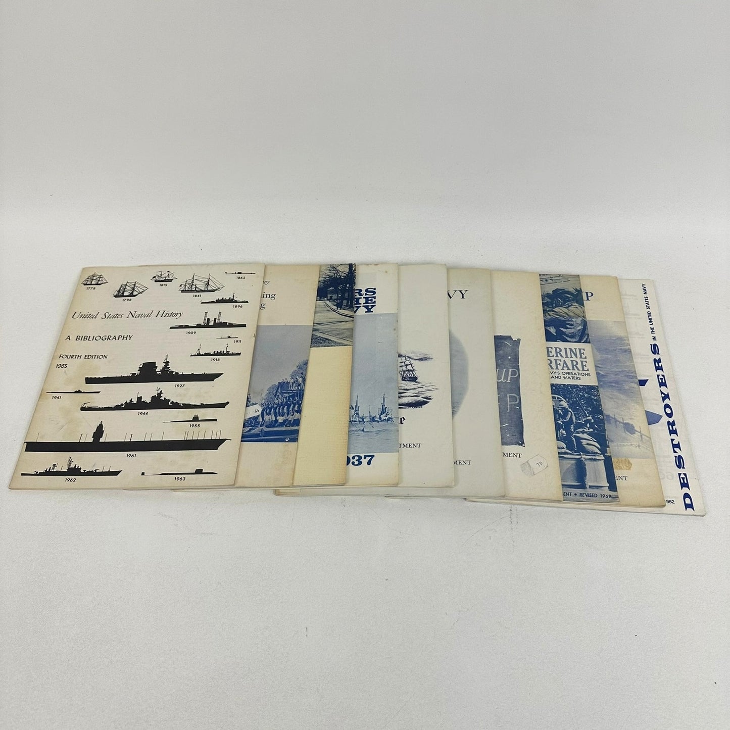 United States Naval History Journals Lot of 10 American Military Maritime