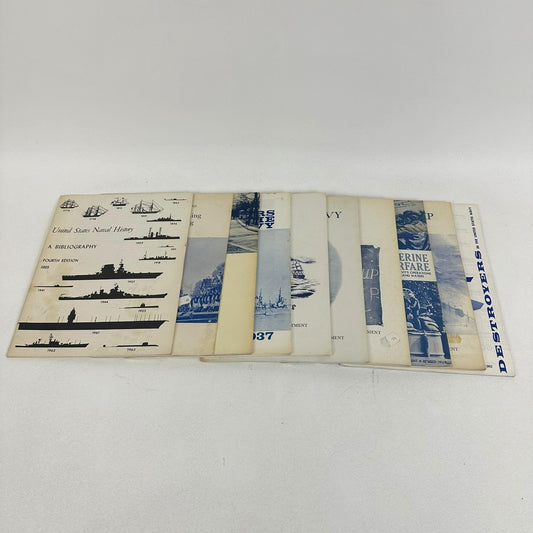 United States Naval History Journals Lot of 10 American Military Maritime