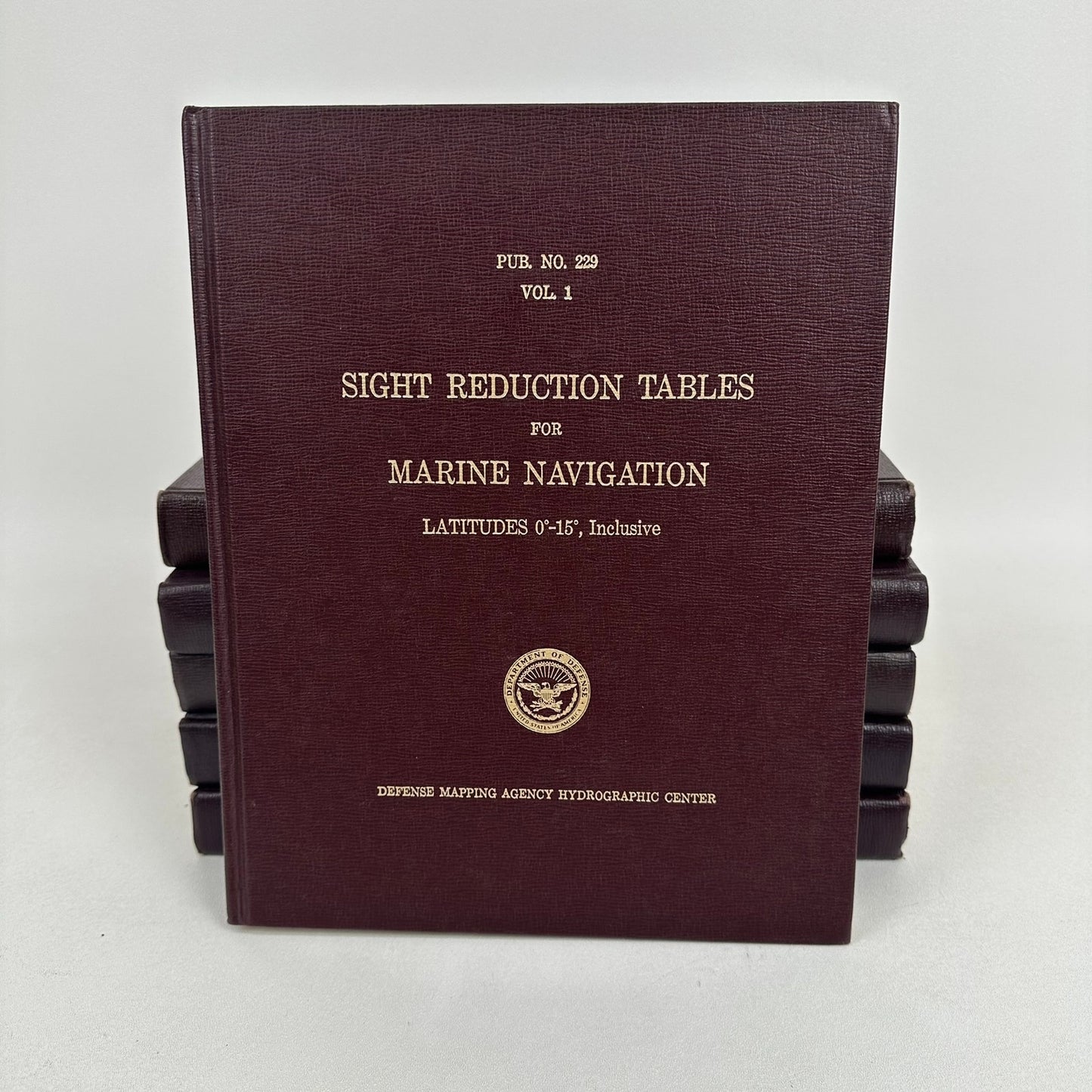 Sight Reduction Tables for Marine Navigation Complete 6 Volume Set Nautical Math