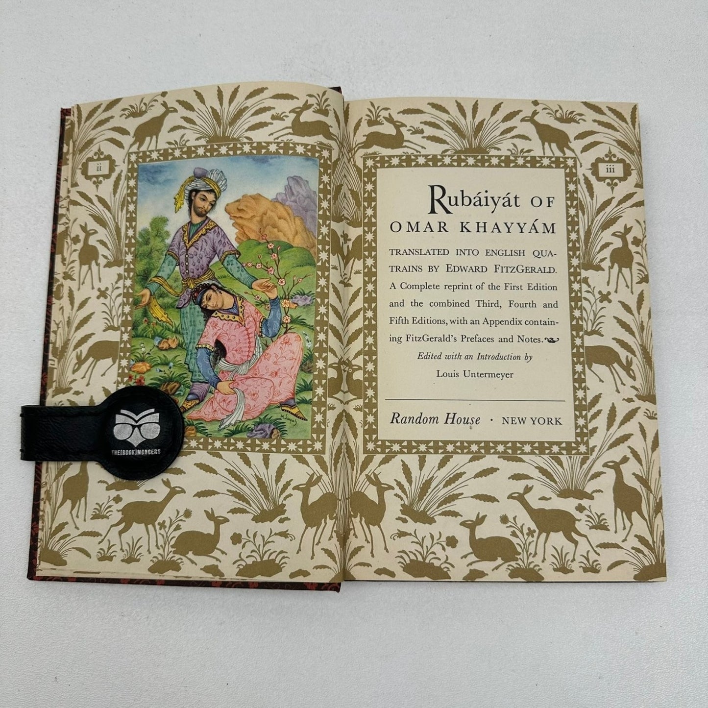 Rubaiyat of Omar Khayyam 1947 Illustrated Edward Fitzgerald Random House