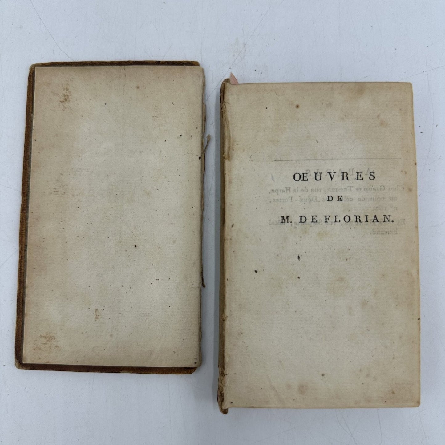 Fables de M. de Florian 1792 P. Didot l'Aîné French Illustrated Leather Binding
