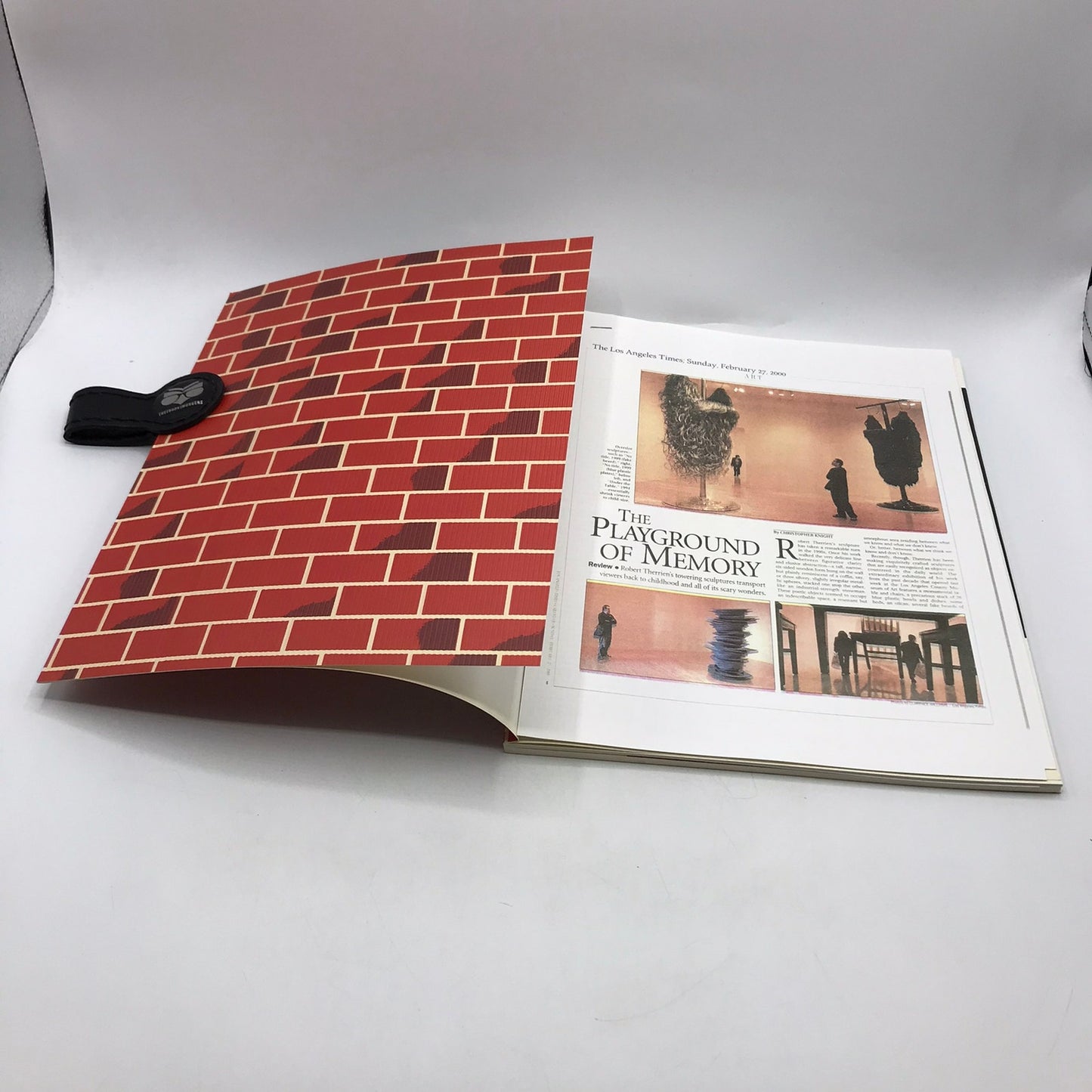 Robert Therrien Catalog with Inserts Photography Contemporary Art Sculpture 2000