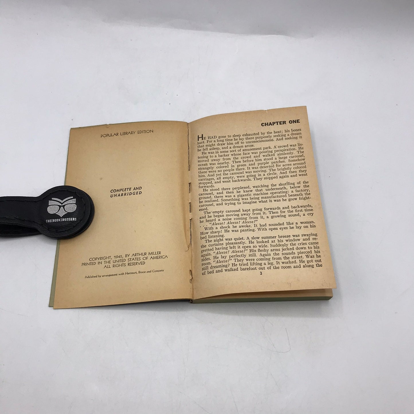 Focus Arthur Miller A Realistic Novel Psychological Historical Jewish Fiction