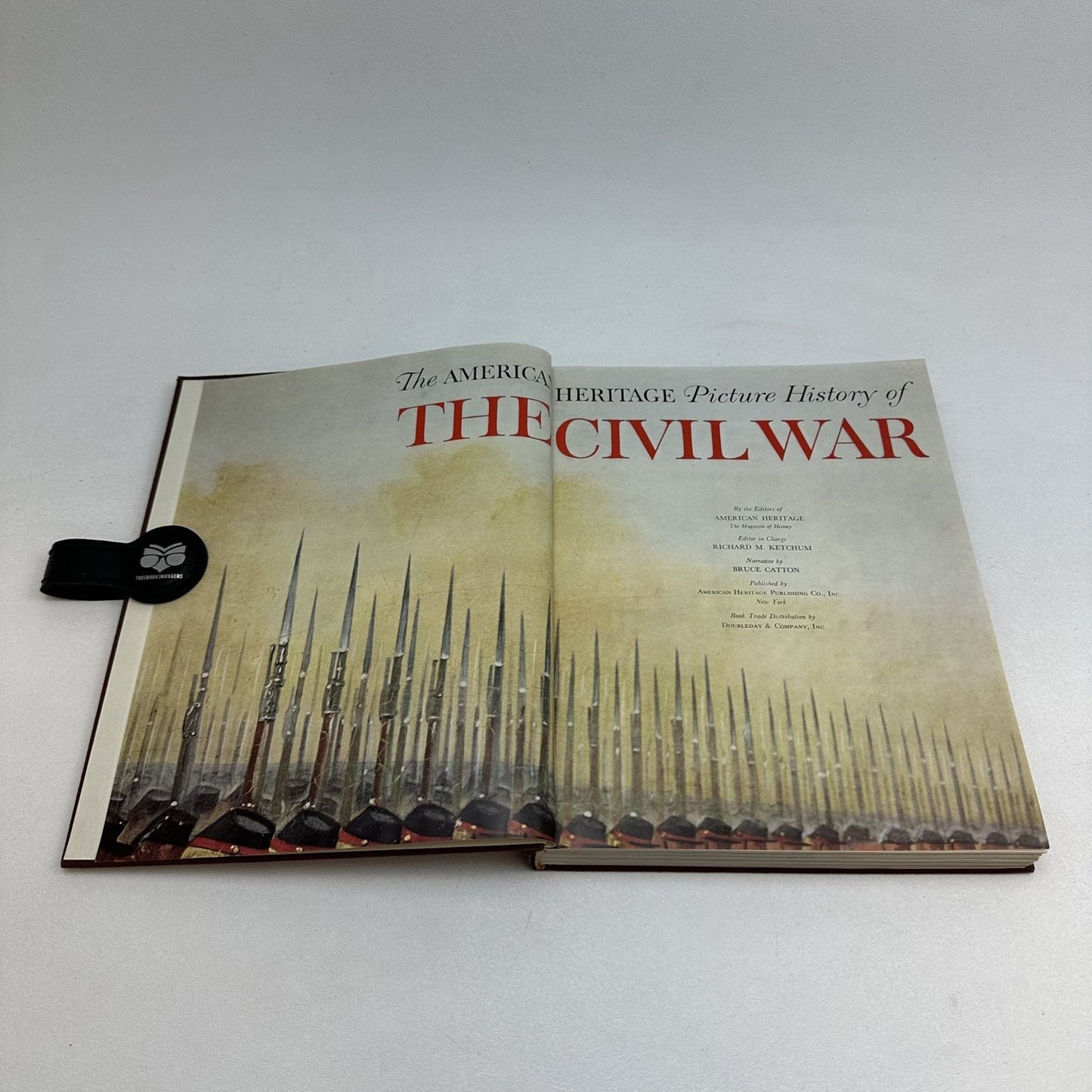 American Heritage Picture History of The Civil War Catton 1960 2 Vol Set
