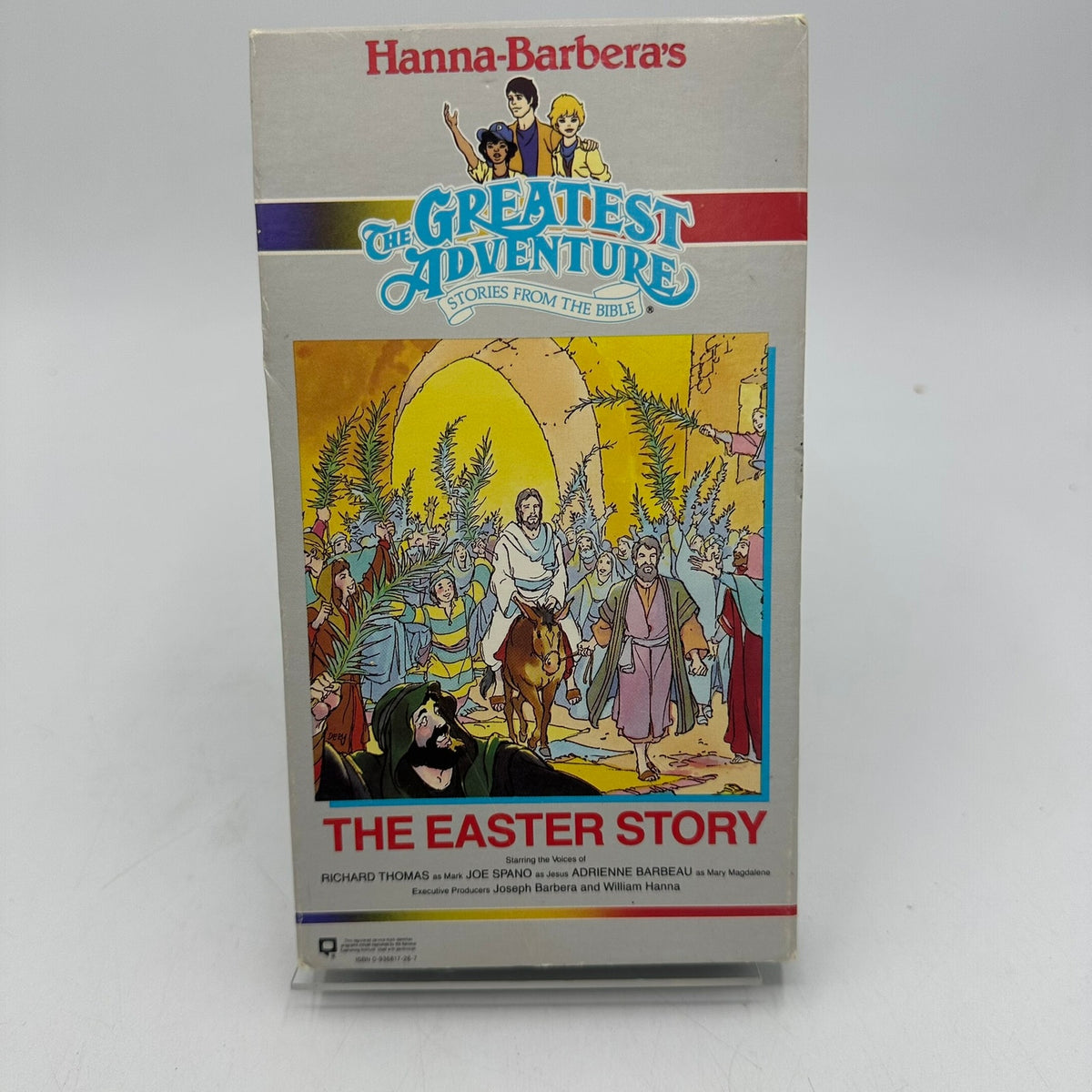 Easter Story Greatest Adventure Stories from the Bible Hanna-Barbera VHS Tape