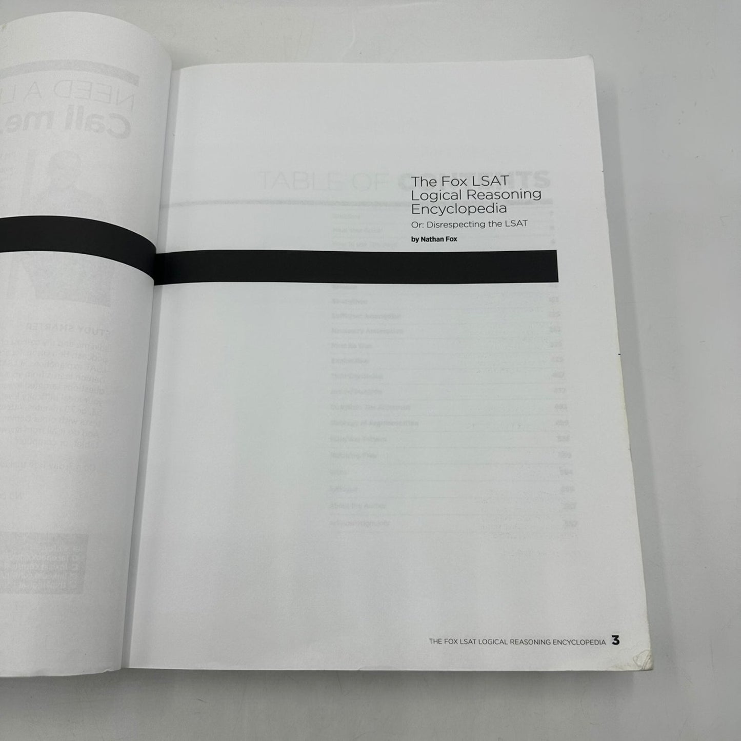 Fox LSAT Logical Reasoning Encyclopedia Nathan Fox 2019 LSAT Prep Study Guide