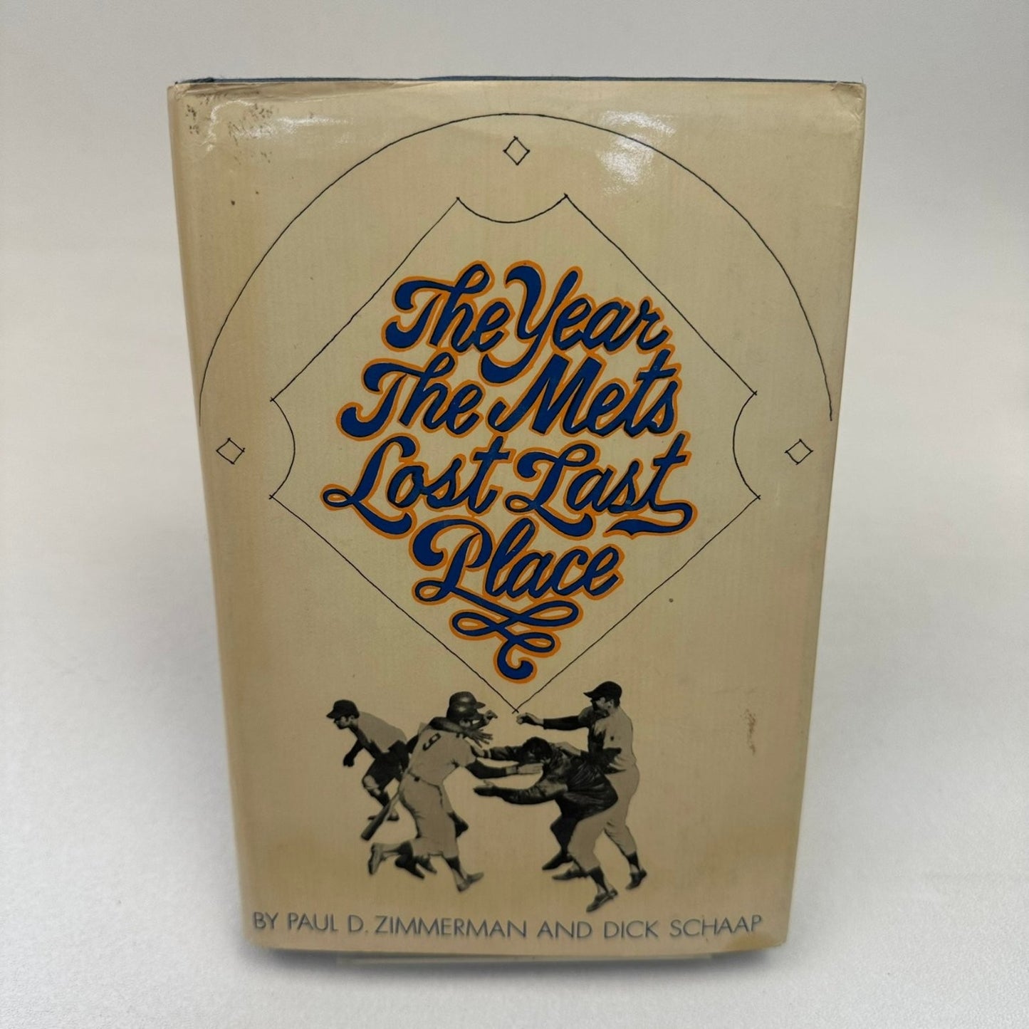 The Year The Mets Lost Last Place Zimmerman Schaap 1969 1st Ed Baseball