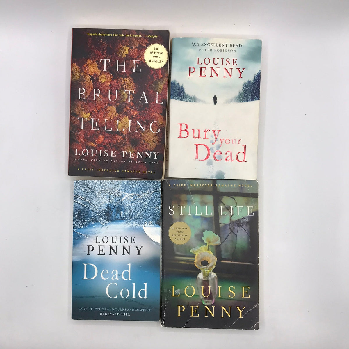 The Chief Inspector Armand Gamache Series Lot of 12 Louise Penny Mystery Novels