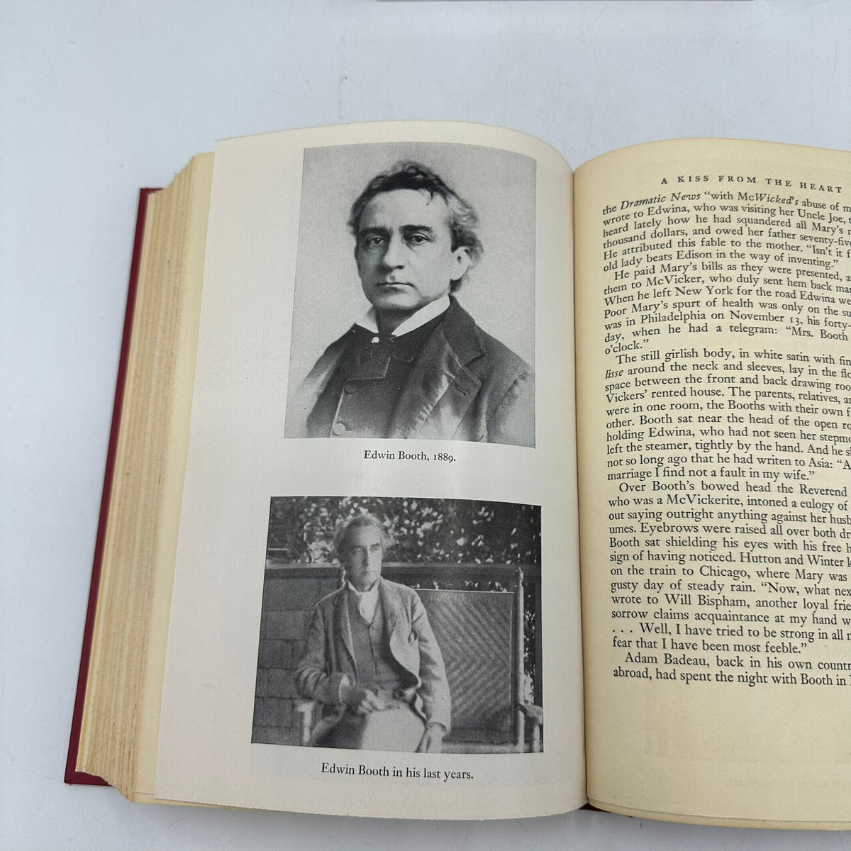 Prince of Players Edwin Booth Eleanor Ruggles Historical Biography Drama 1953