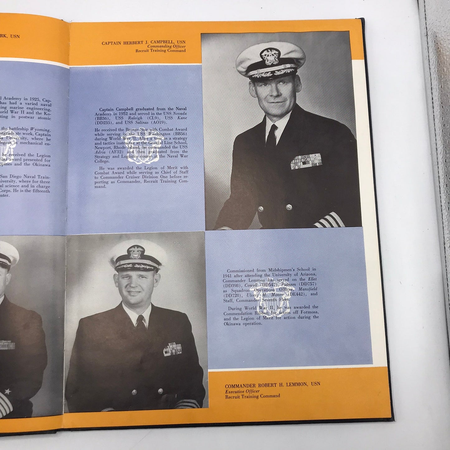 The Anchor U.S Naval Training Center Company 084 San Diego Illustrated Hardcover