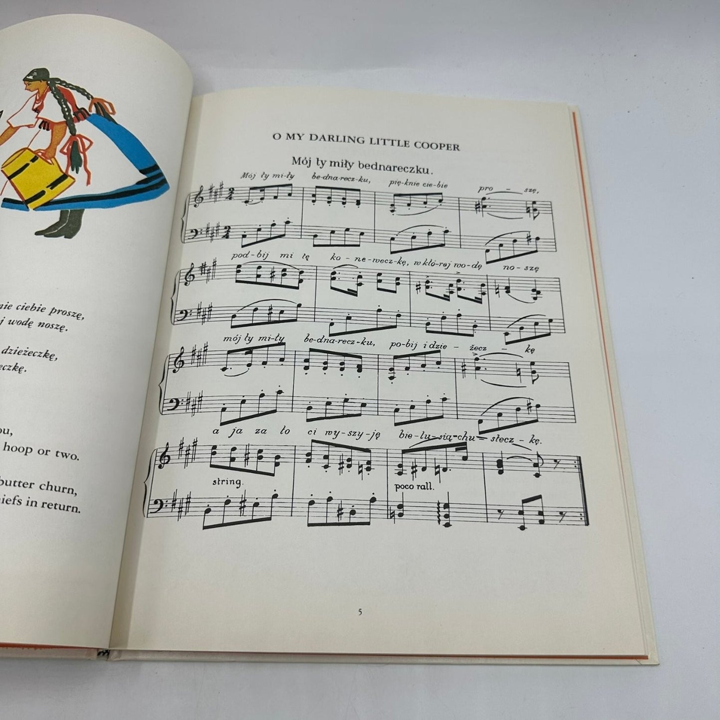 Treasured Polish Folk Rhymes Songs Games Zofia Rogoszówna 1976 First Edition