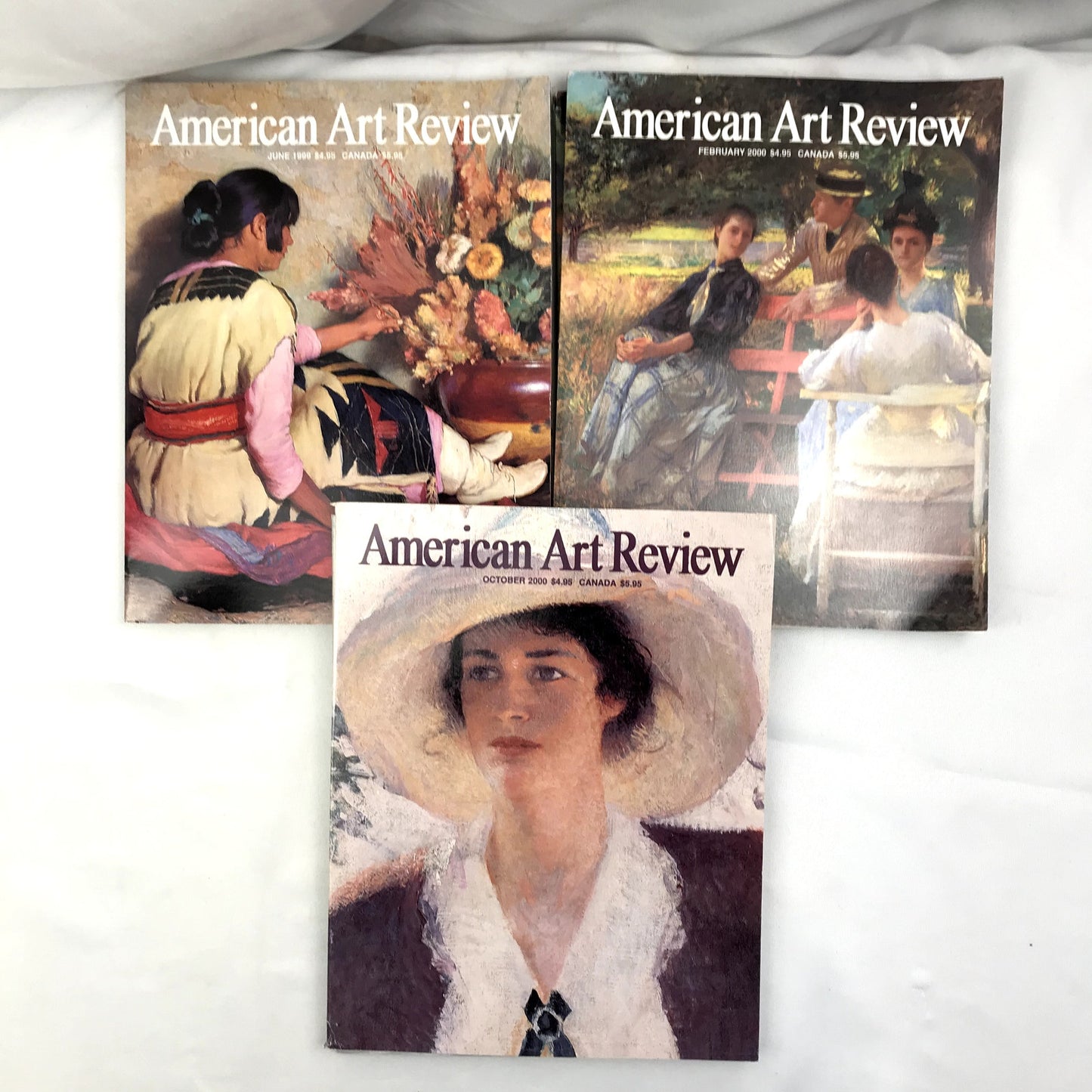 Lot of 7 American Art Review Illustrated Photographic Magazines (1999-2000)