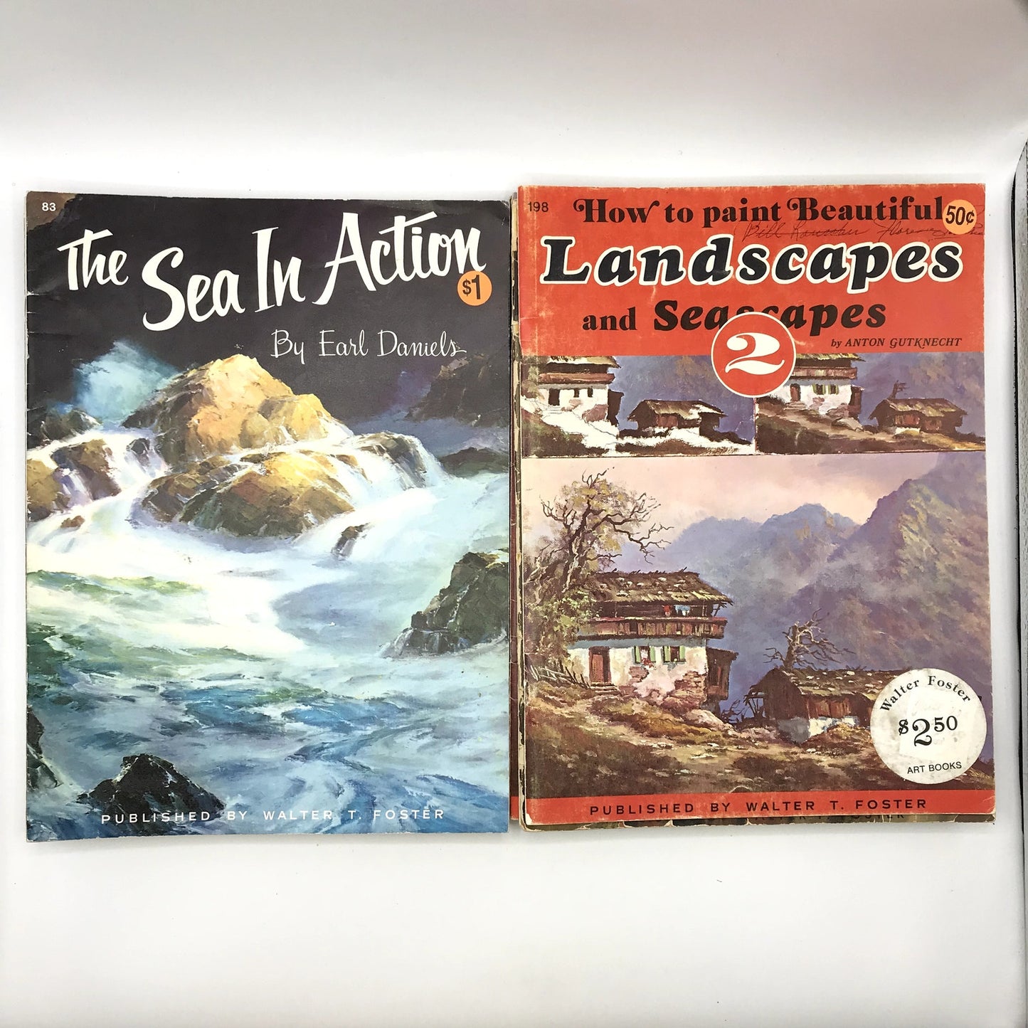 Lot of 25 How To Draw & Paint Illustrated Paperback Art Books Walter T. Foster