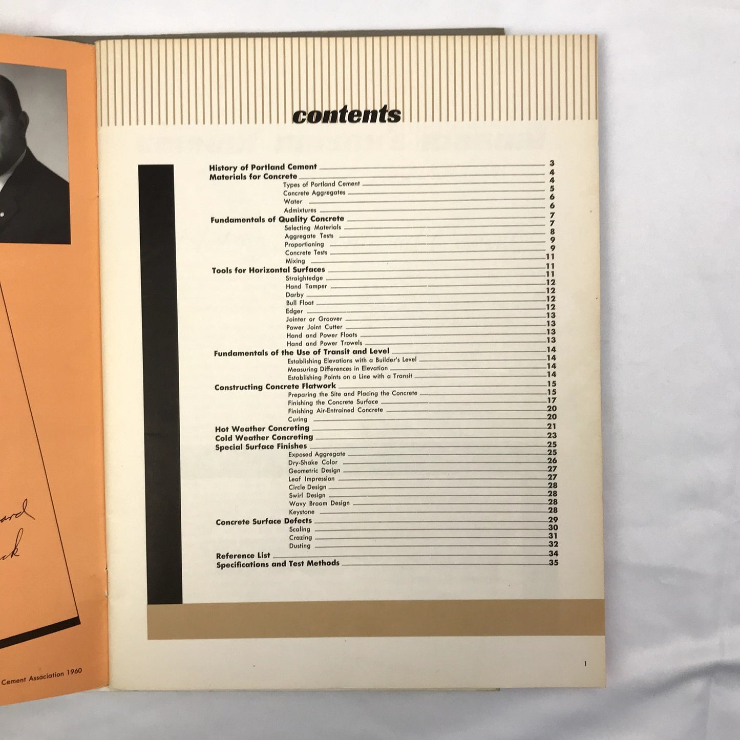 Portland Cement Association Lot of 2 Illustrated Paperback Reference Books 1960s