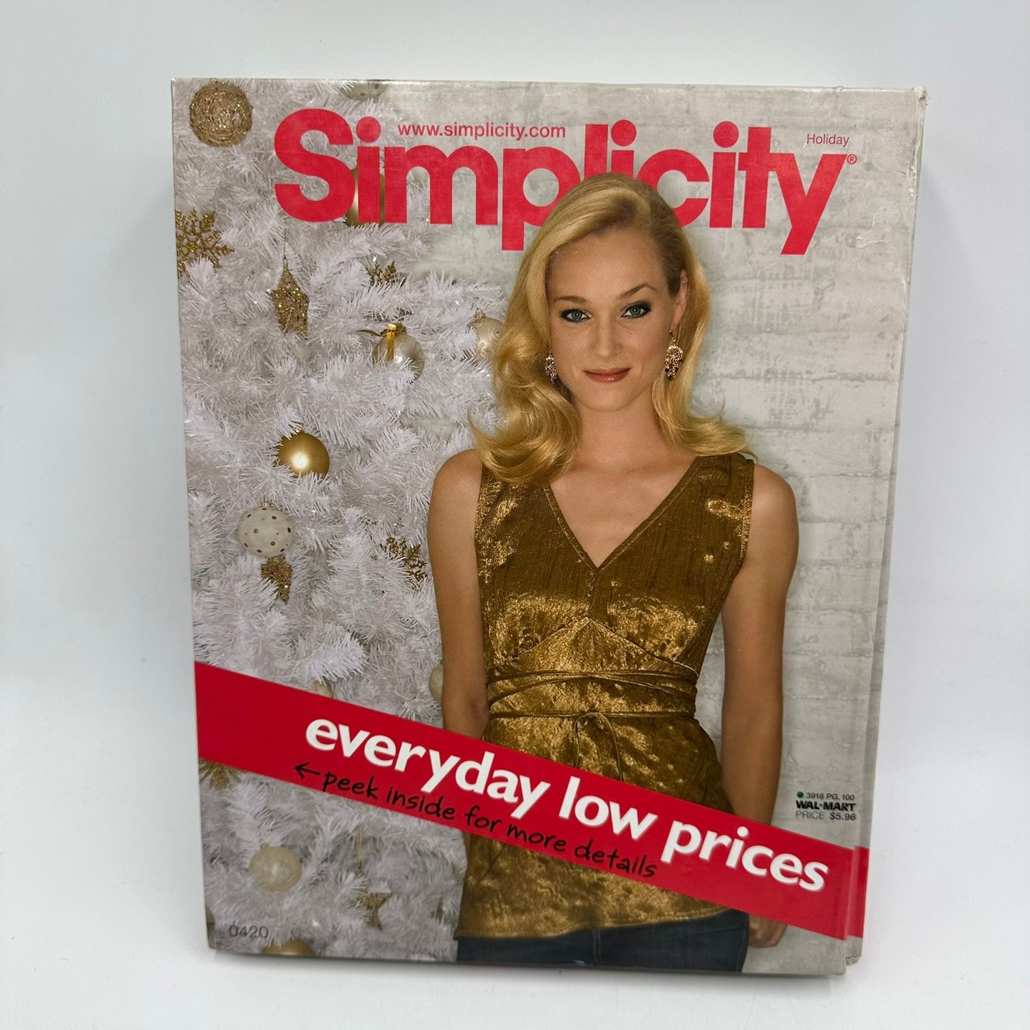 Simplicity Everyday Low Prices Catalog 2002 Holiday Sewing Pattern Home Decor