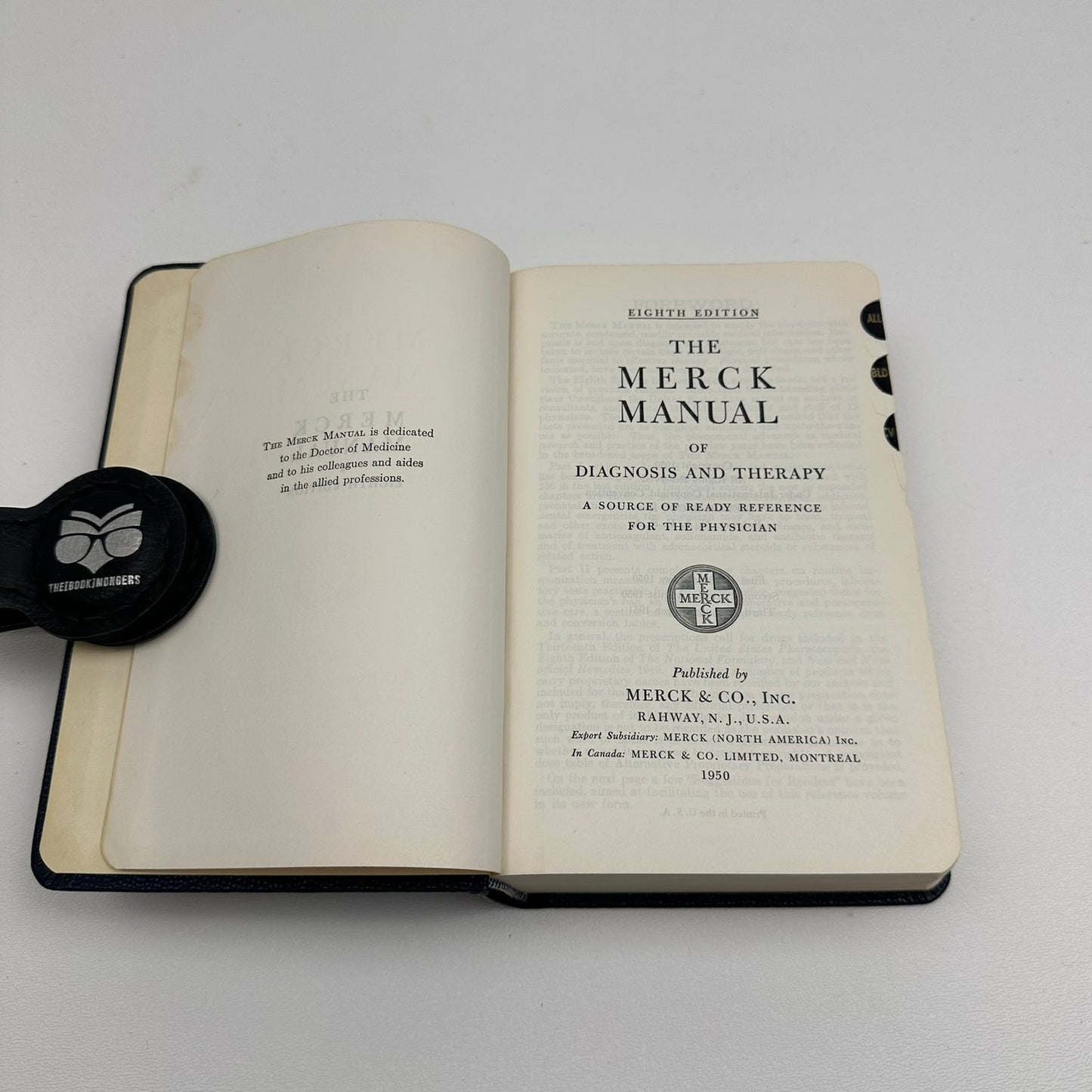 The Merck Manual of Diagnosis and Therapy Medicine Medical Reference 8th Edition