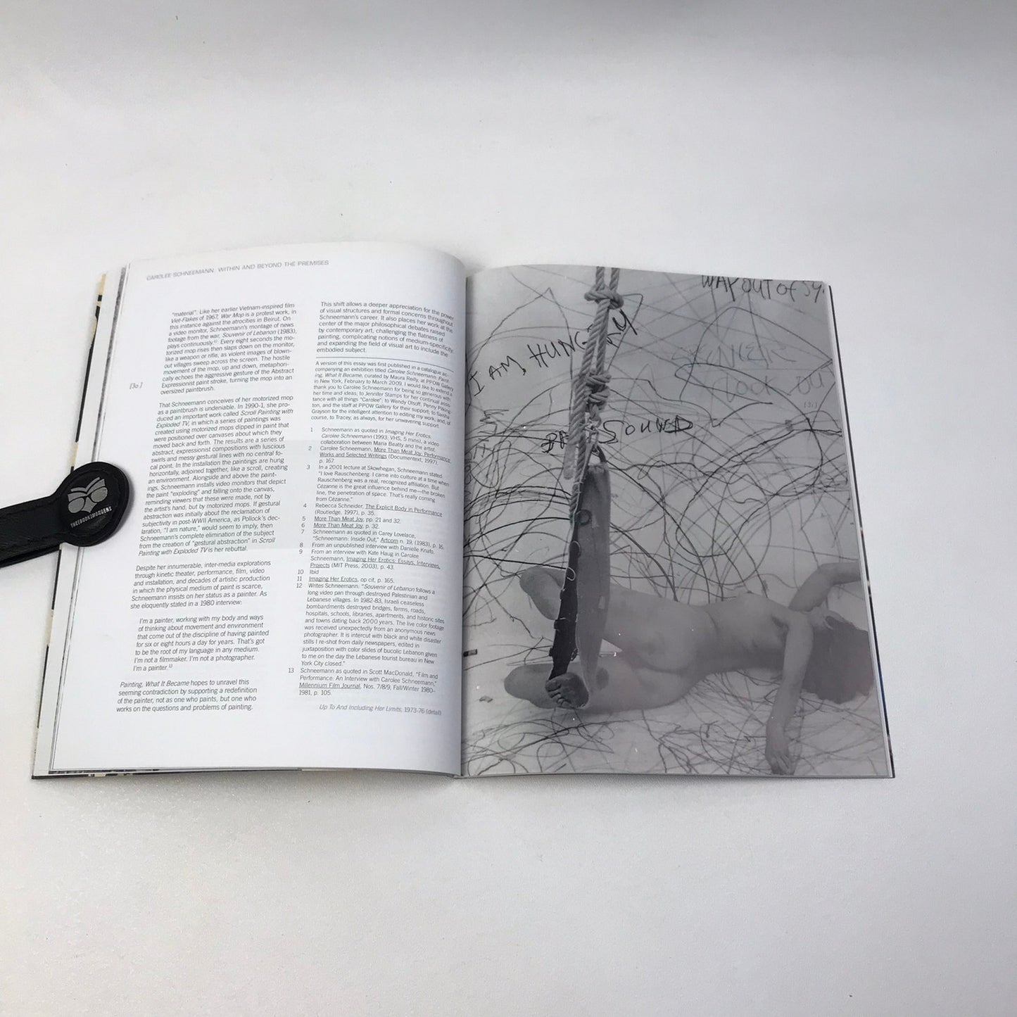 Carolee Schneemann Within and Beyond the Premises SIGNED Art Exhibition Catalog