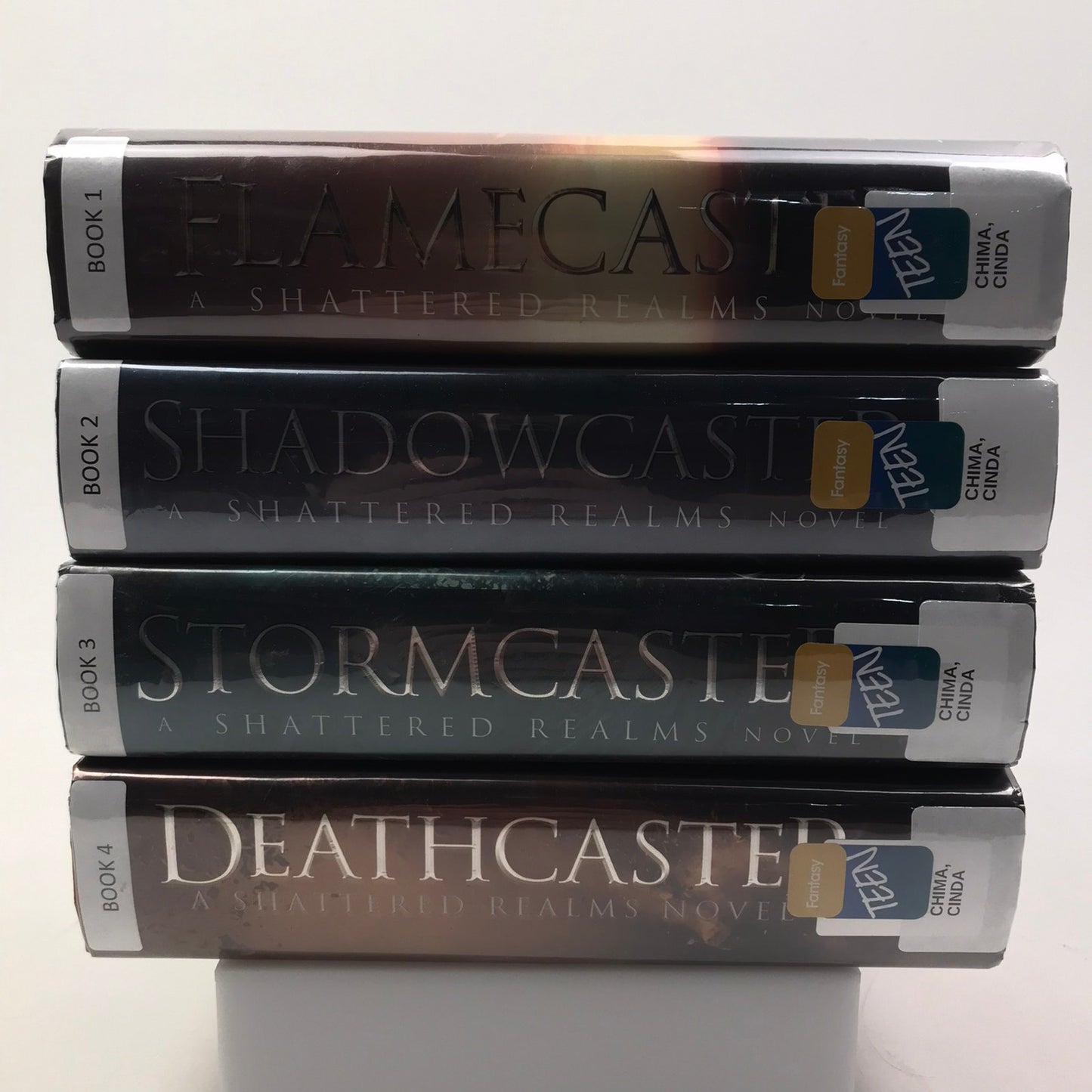 Shattered Realms Series Books 1-4 Hardcovers by Cinda Williams Chima YA Fantasy