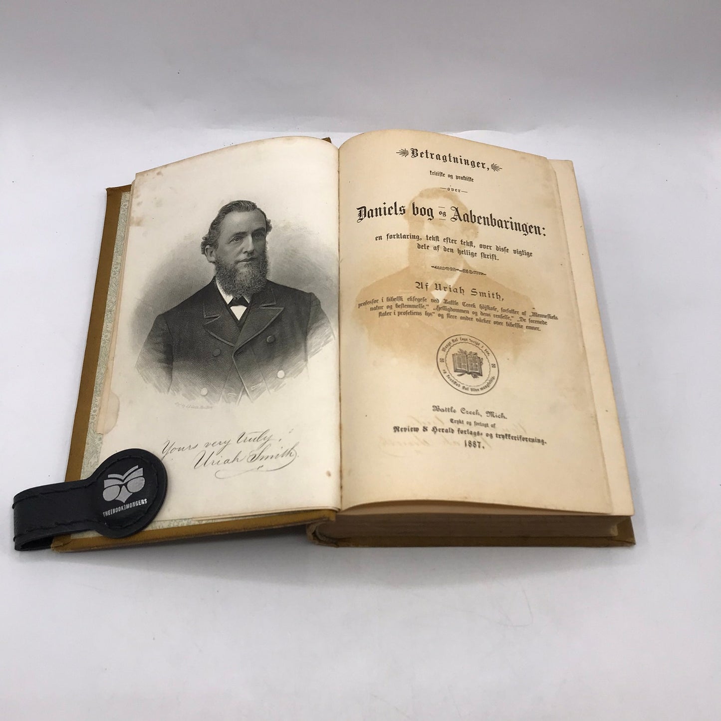 Daniels Book of Revelation Uriah Smith Danish Theology Religious Studies 1887