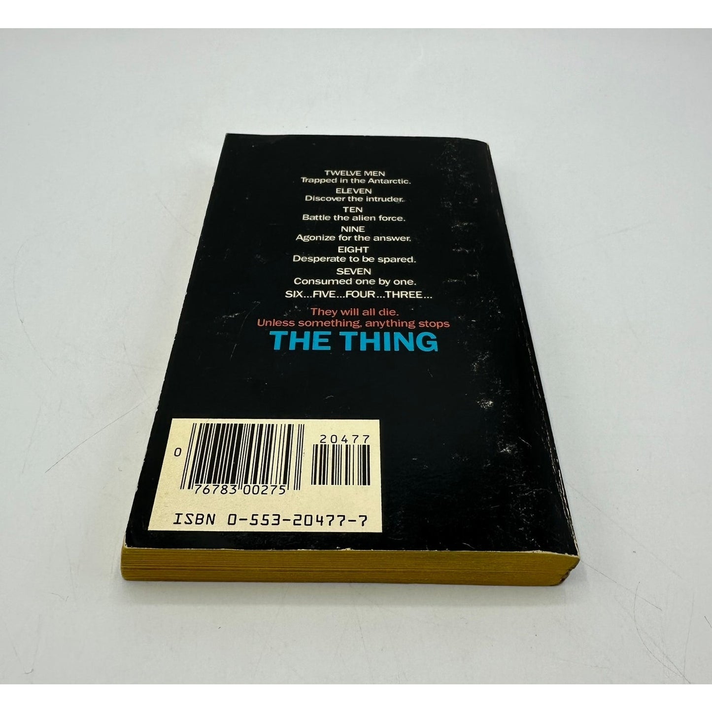 The Thing The New Classic of Alien Terror Alan Dean Foster Science Fiction Novel