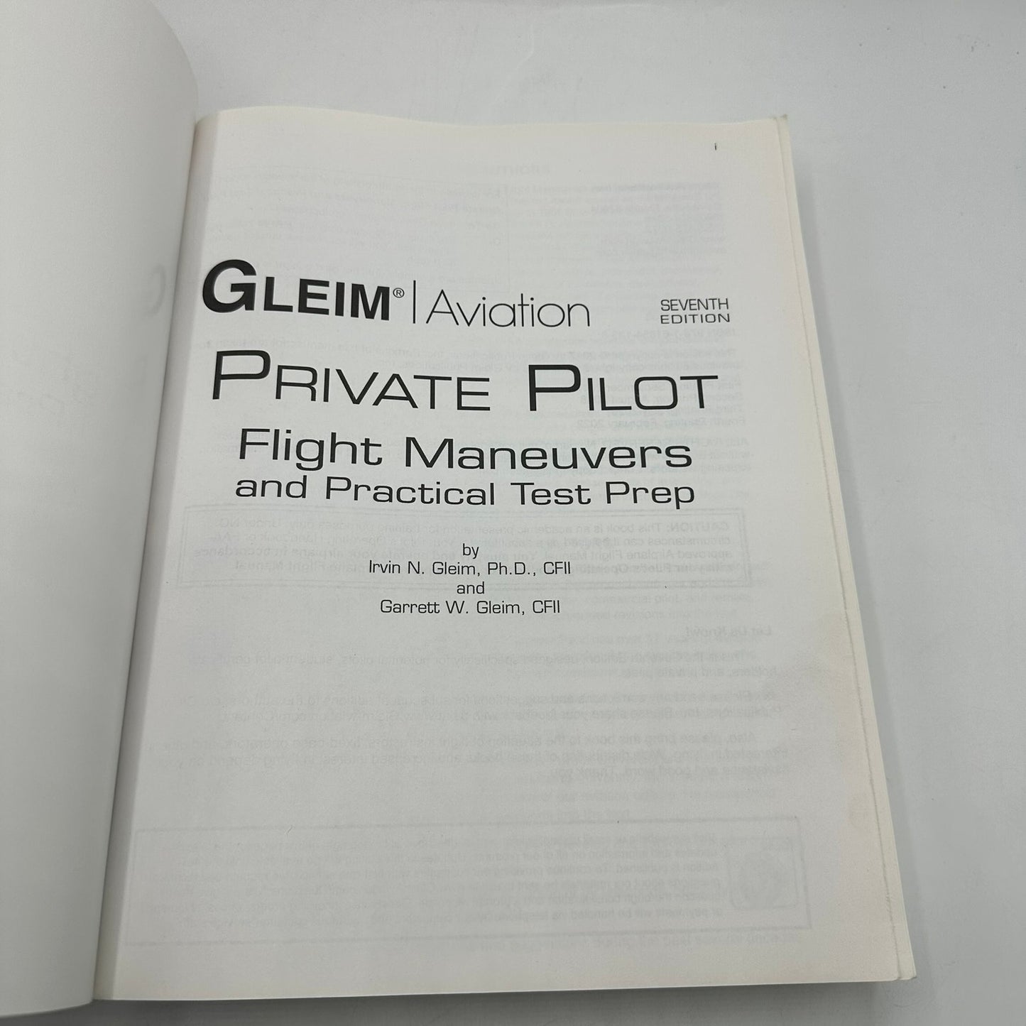 Private Pilot Flight Maneuvers and Practical Test Prep Irvin and Garrett W Gleim