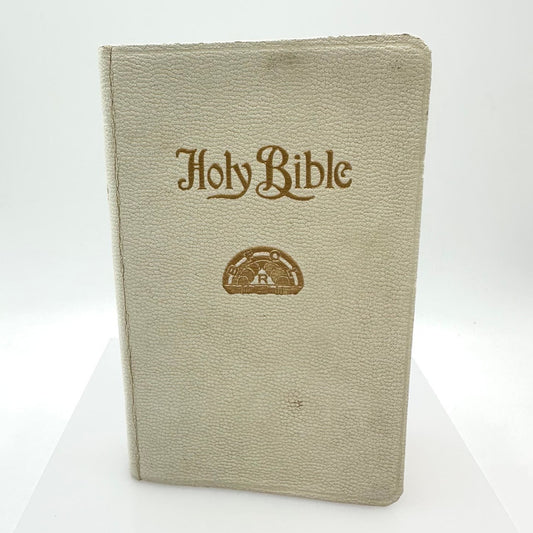 Holy Bible Order of Rainbow for Girls by W. Mark Sexson 1929 Leather Bound Book