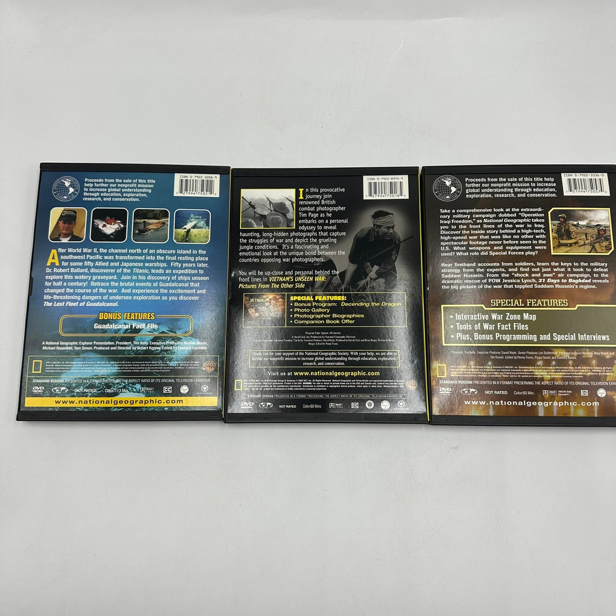 National Geographic Documentary DVDs Box Set Historical War and Military Topics