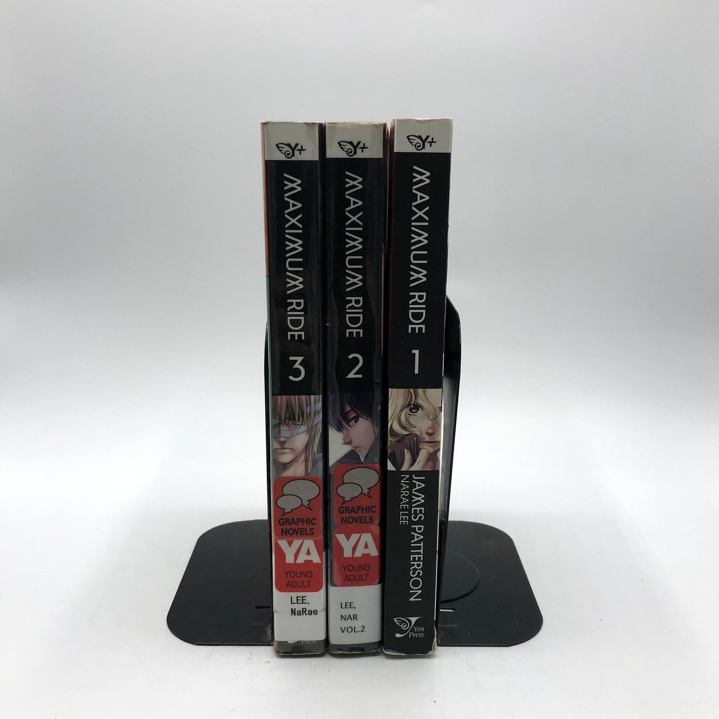 Lot of 3 Maximum Ride: The Manga Books Vols 1-3 James Patterson & Narae Lee