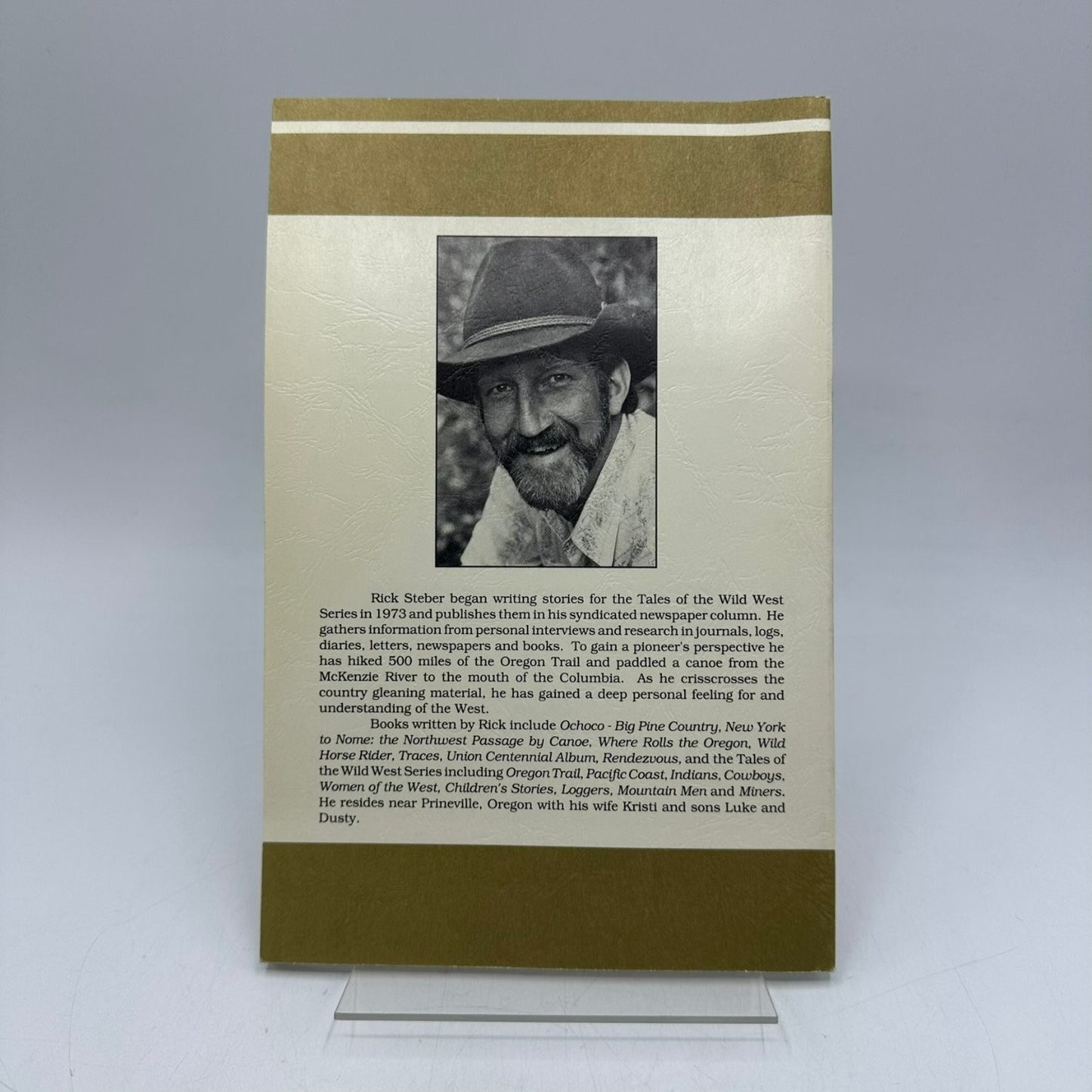 Miners Rick Steber 1980 Tales of the Wild West Vol 9 Signed Bonanza Western