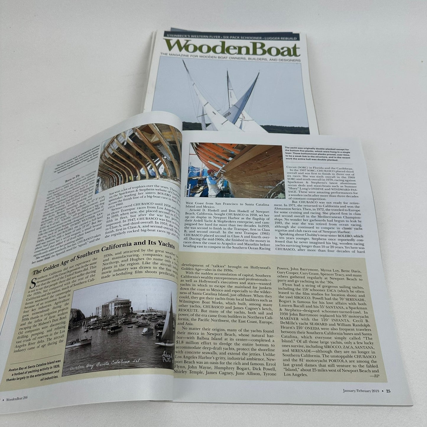 WoodenBoat Magazine 6 Issues 2019 Complete Year Nautical Boating Sailing Hobbies