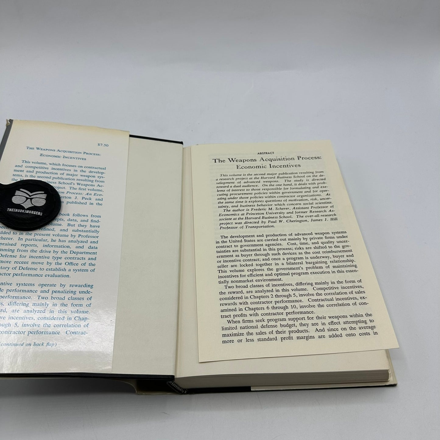 Weapons Acquisition Process Economic Incentives Frederic M Scherer Military 1964