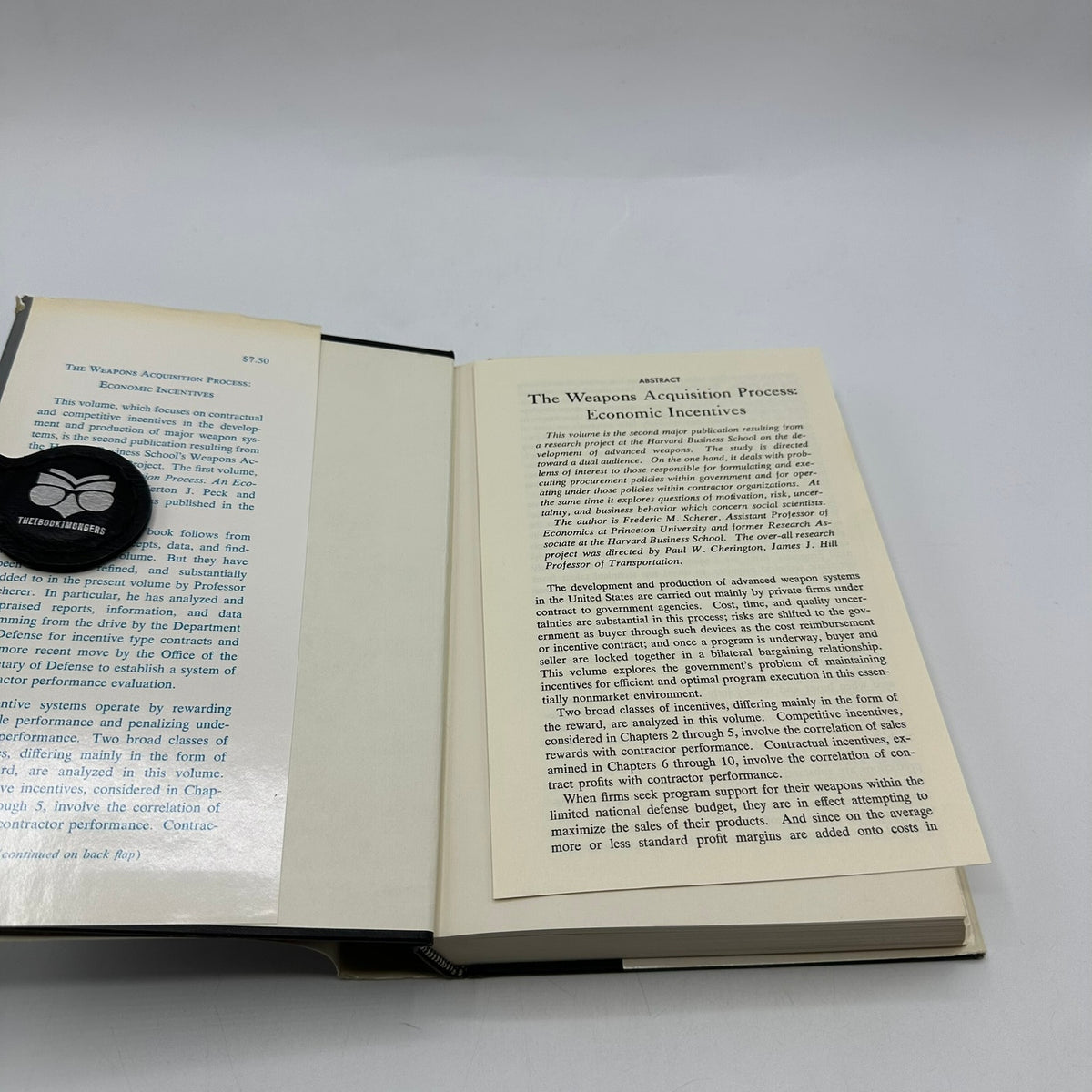 Weapons Acquisition Process Economic Incentives Frederic M Scherer Military 1964