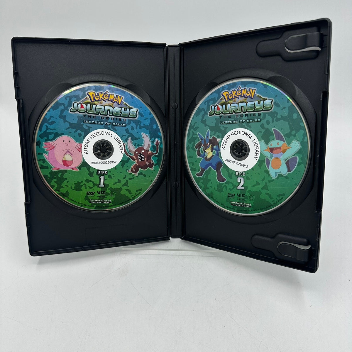 Pokemon Journeys The Series Legends of Galar 2 DVD Set Children Family Adventure