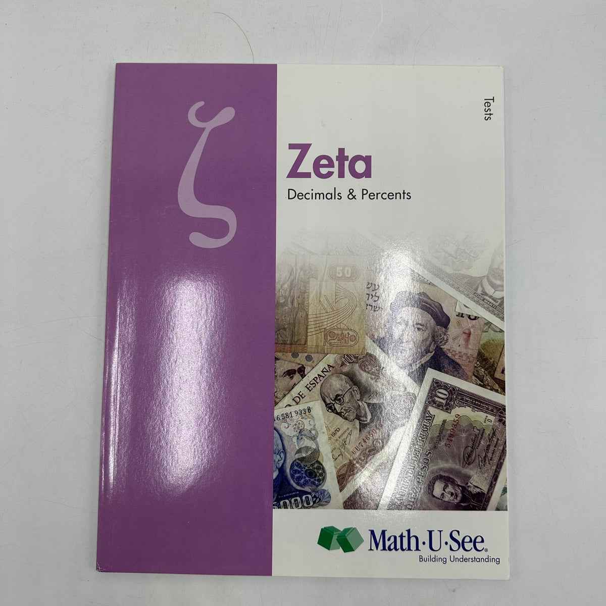 Zeta Decimals and Percents Math-U-See by Steven P Demme Curriculum Set Lot