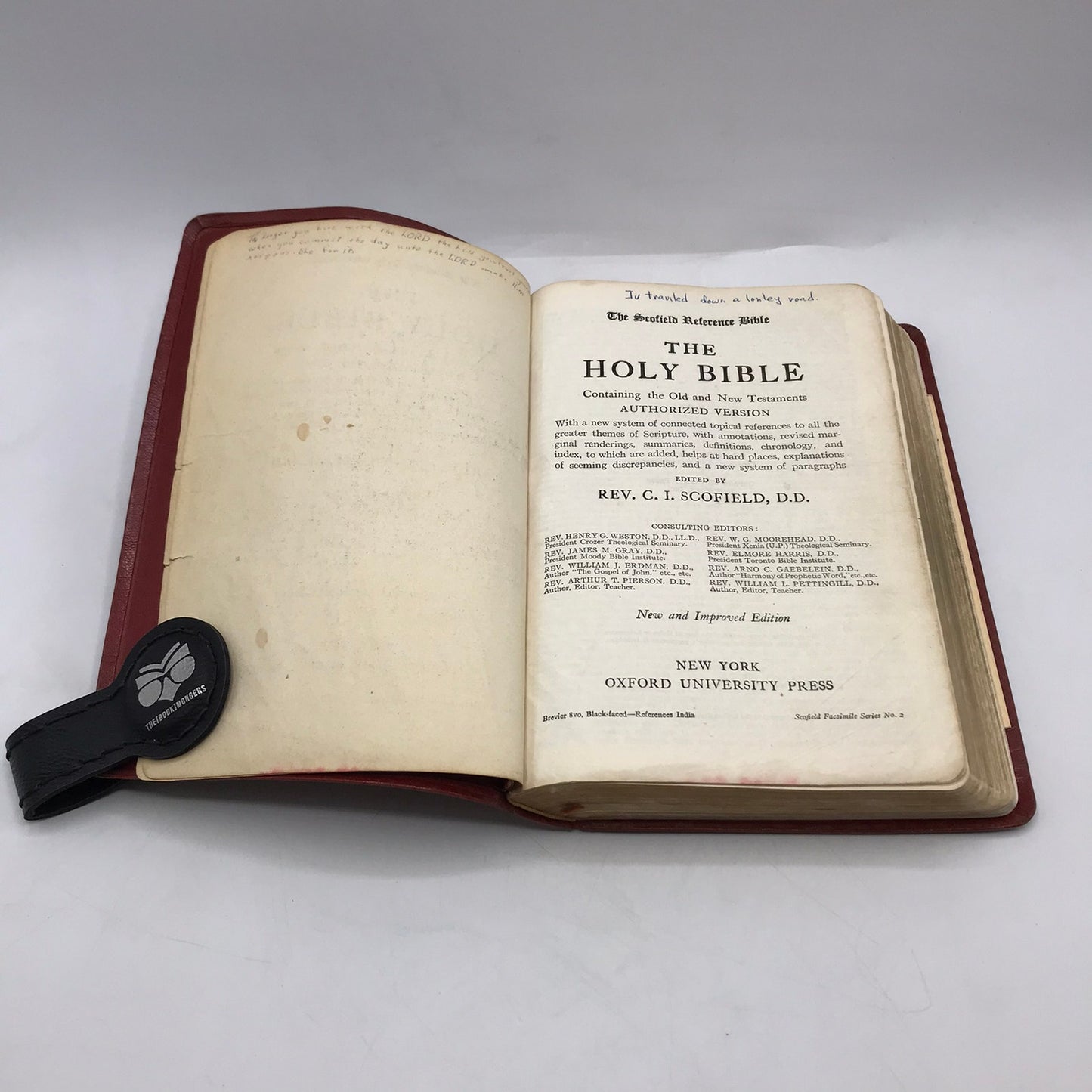 The Scofield Reference Holy Bible Authorized Christian Faith Theology Religious