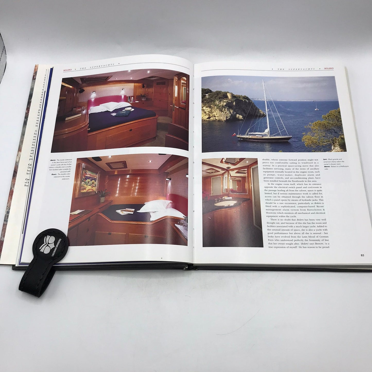 The Superyachts Volume Seven Illustrated Hardcover Book Roger Lean-Vercoe 1994