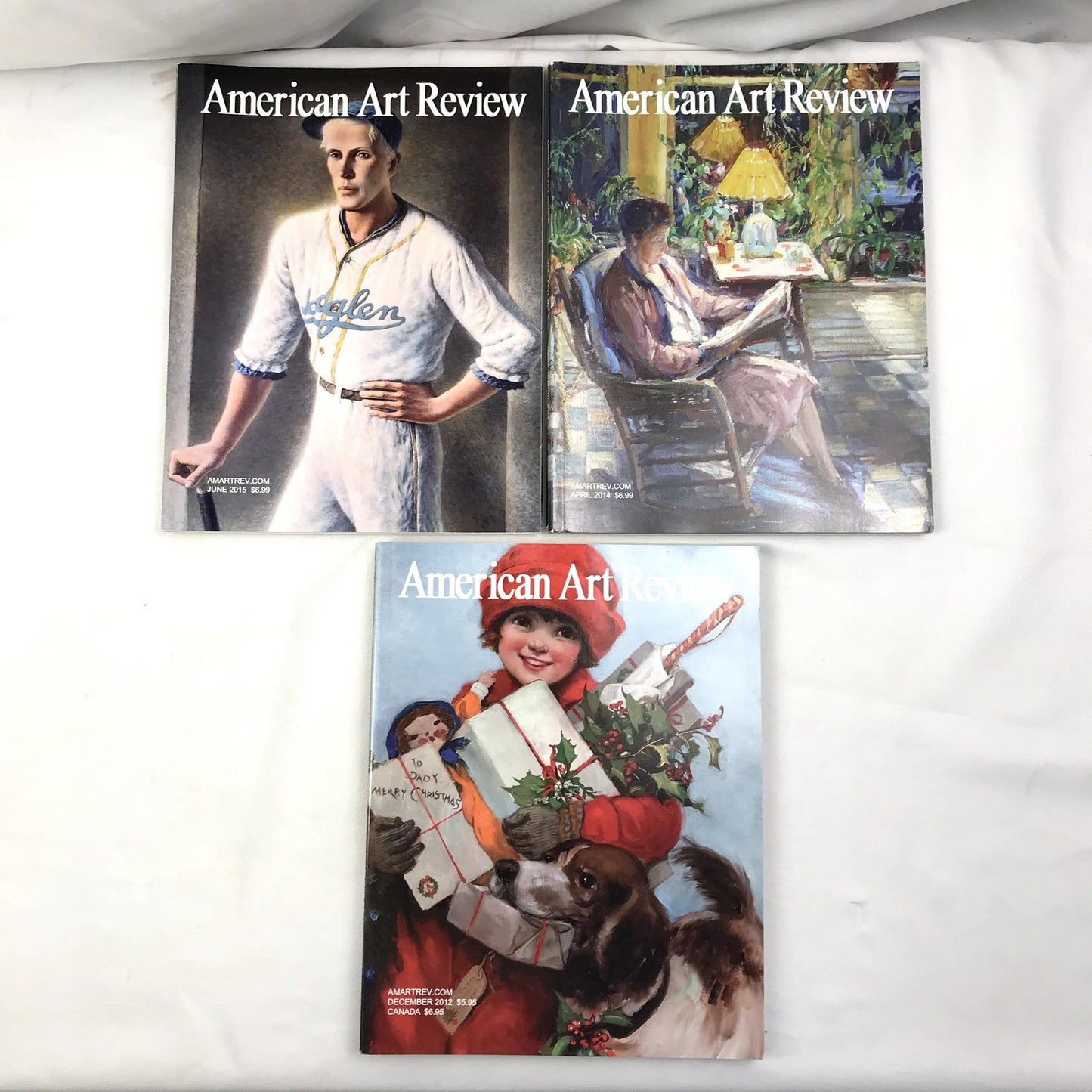 American Art Review Magazines Lot of 7 Illustrated Paperbacks 2009, 12, 14 & 15