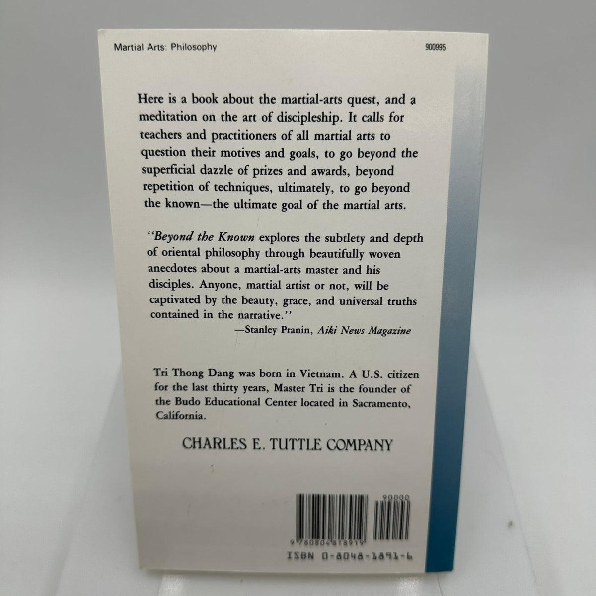 Beyond the Known Tri Thong Dang 1993 Martial Arts Philosophy Tuttle Books