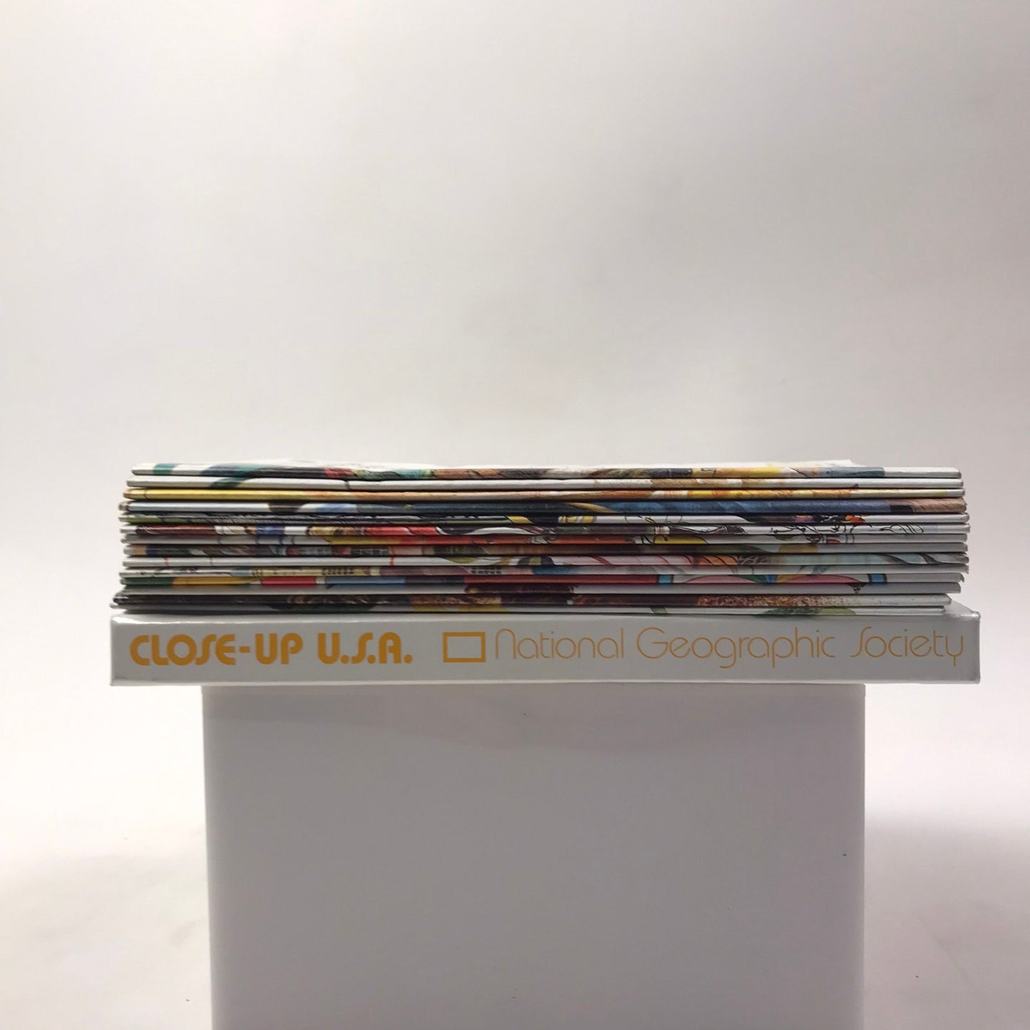 Close Up USA National Geographic Map and Book Collection Box Set History Travel