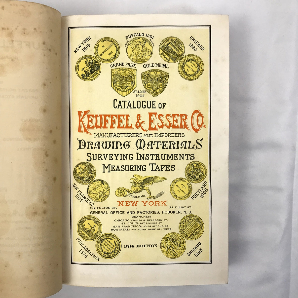 Catalogue of Keuffel and Esser Co Trade Catalog Drawing Materials Instruments