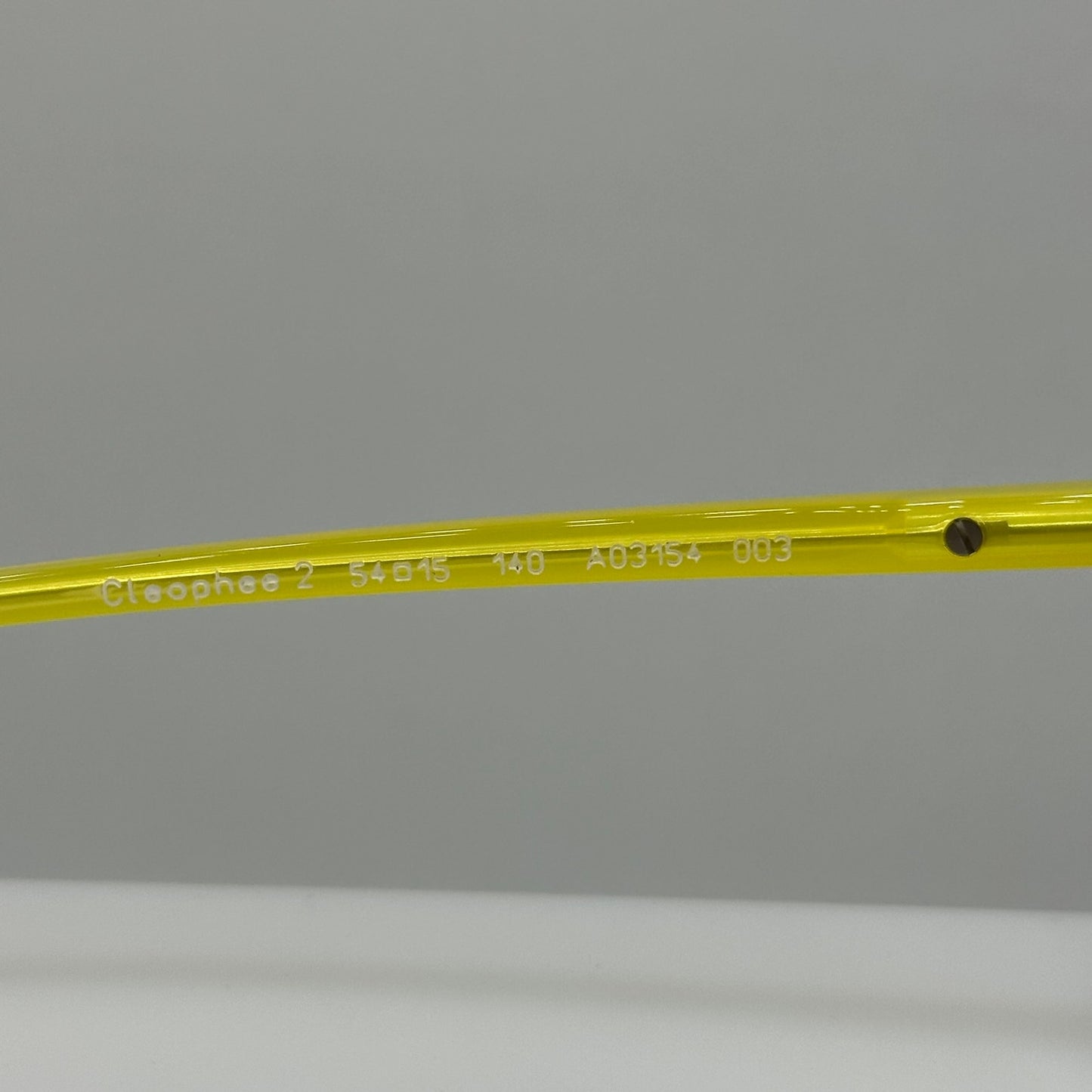 Alain Mikli Cleophee 2 A03154 003 Yellow Brown Opal Womens Cat Eye 54-15-140