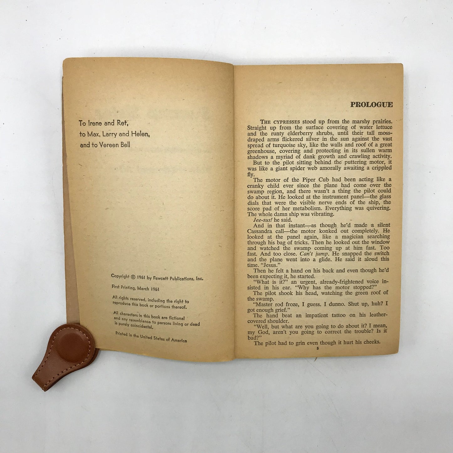 Swamp Sister Paperback Mystery Novel by Robert Edmond Alter First Printing 1961