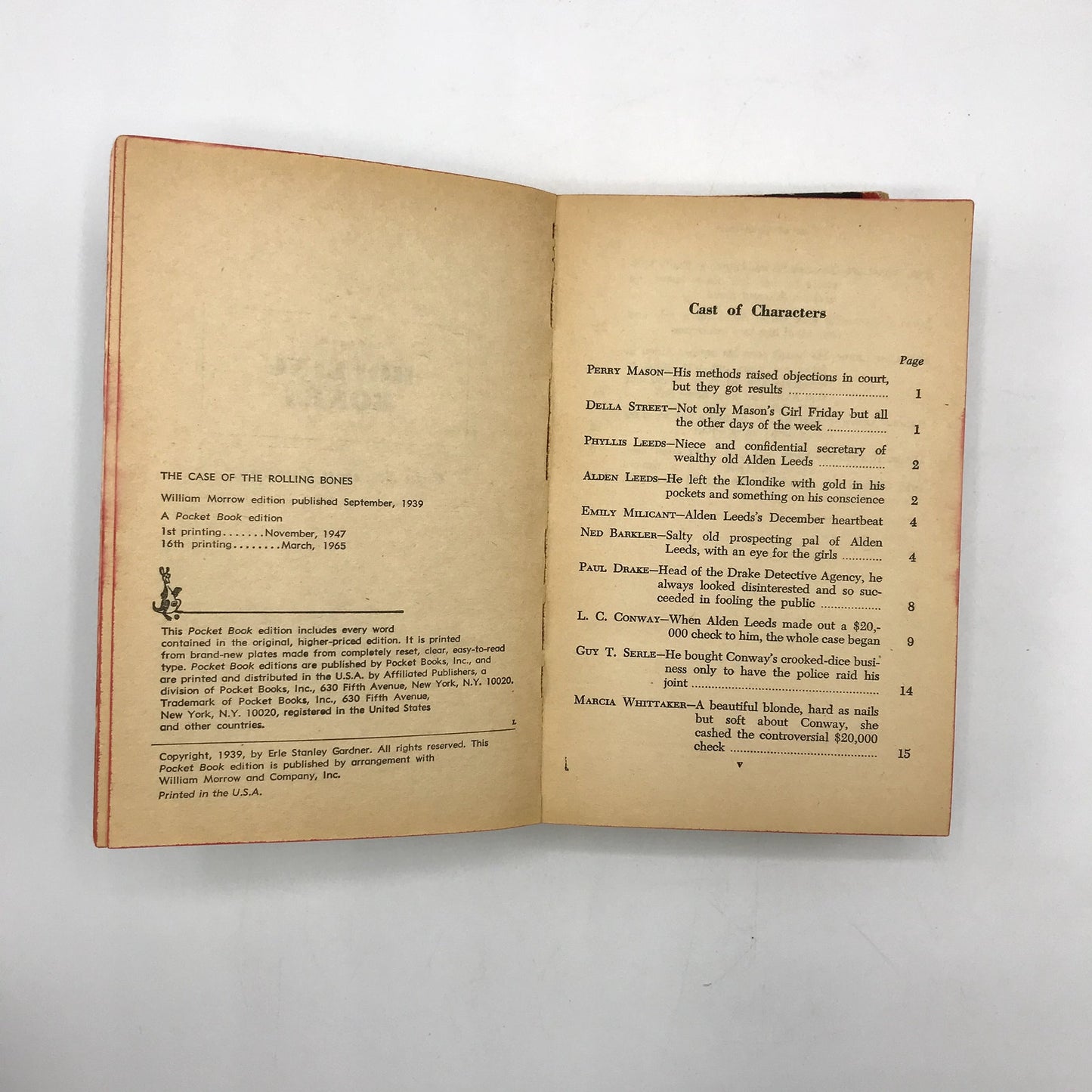 Perry Mason Series Lot of 3 Vintage Paperback Books by Erle Stanley Gardner