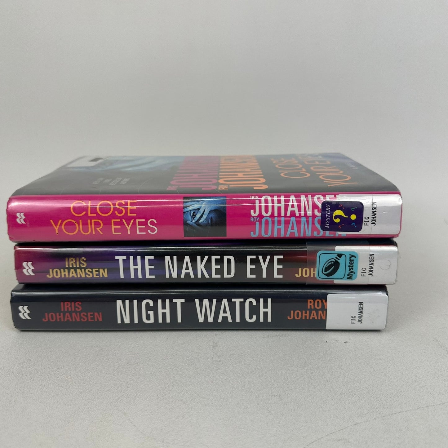 Kendra Michaels Series Lot of 3 Iris and Roy Johansen Crime Thriller FBI Novels