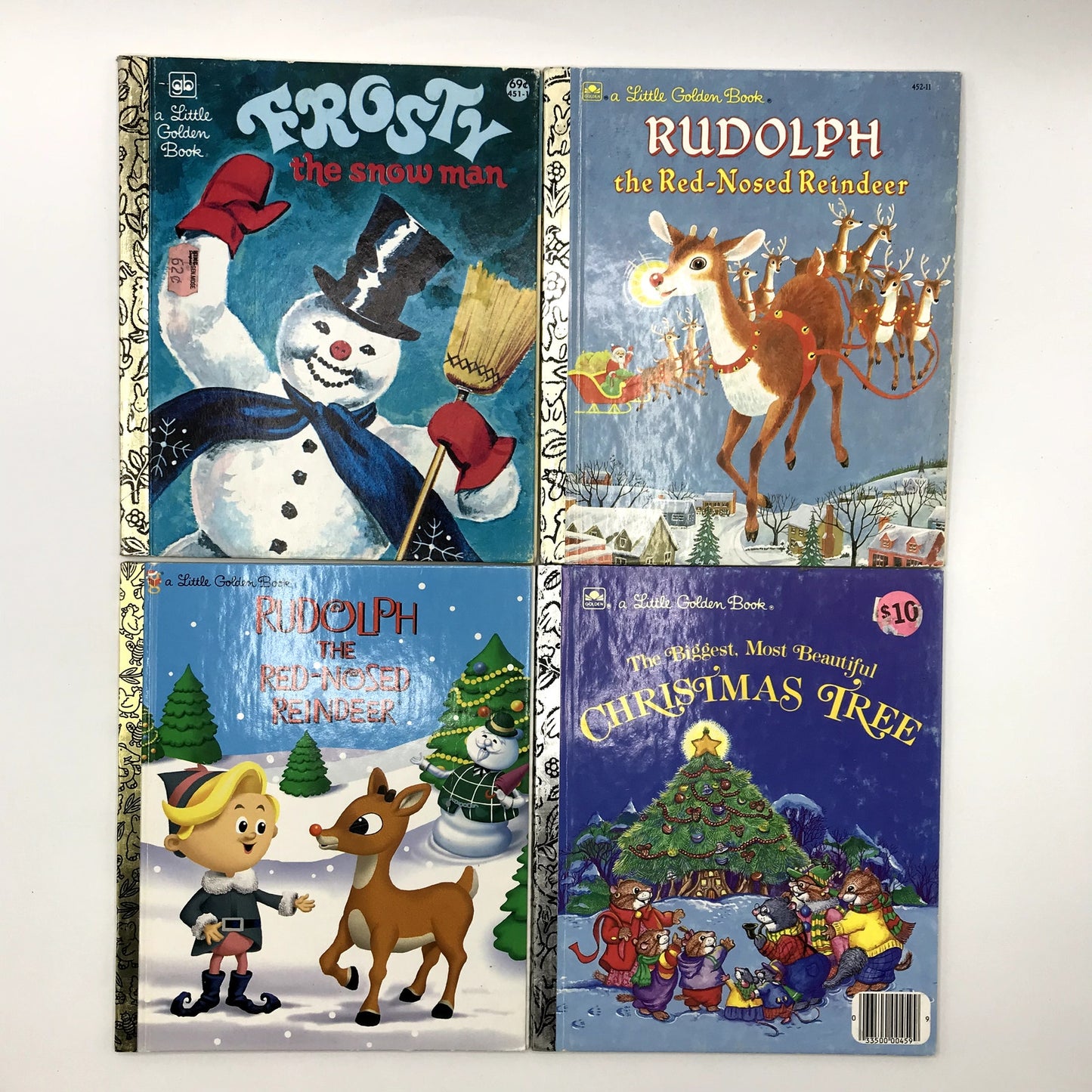 Lot of 22 Little Golden Books Holiday Stories Children's Illustrated Hardcovers