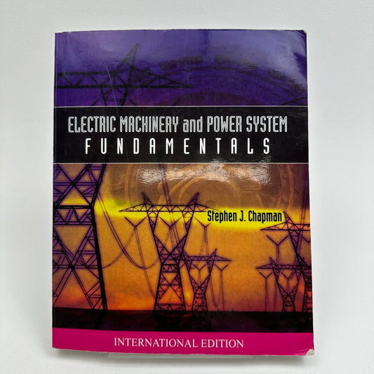 Electric Machinery Power System Fundamentals Stephen Chapman International Ed