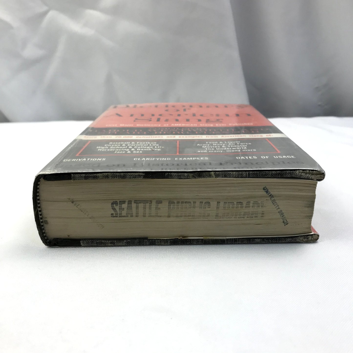 Dictionary of American Slang Book by Harold Wentworth & Stuart Berg Flexner 1960