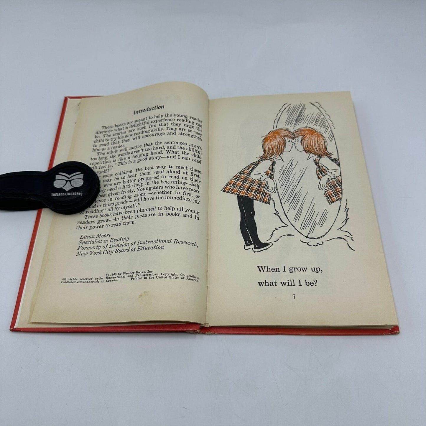 When I Grow Up Jean Bethell 1963 Easy Reader Children's Wonder Books